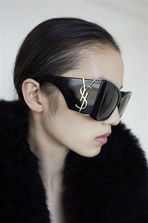 ysl black cat eye sunglasses|ysl sunglasses price.